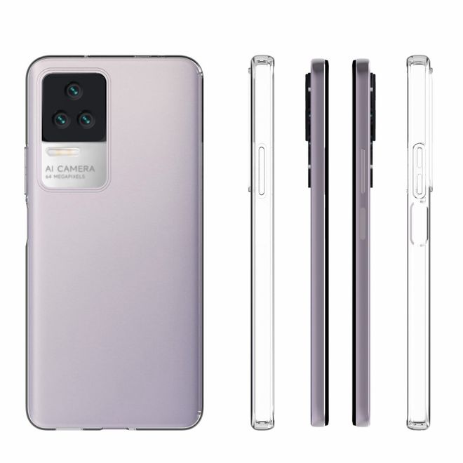 Xiaomi Poco F4 5G Hülle - Softcase TPU Series - transparent