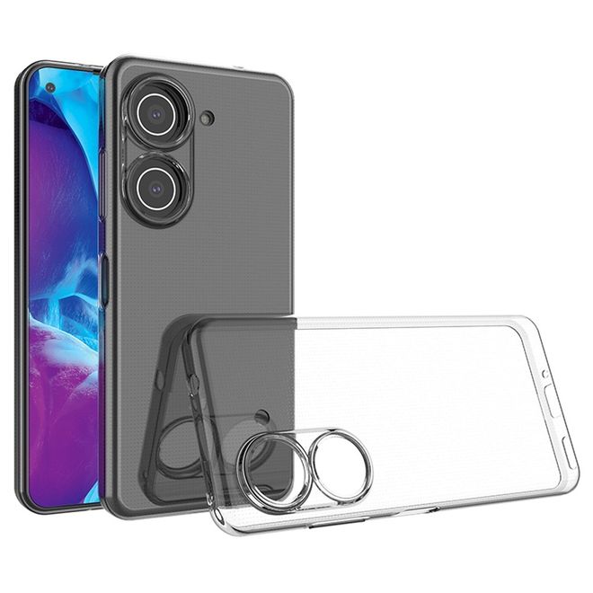 Asus Zenfone 9 5G Hülle - Softcase TPU Series - transparent