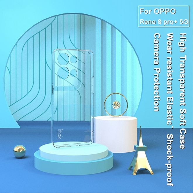 Imak - Oppo Reno8 Pro+ 5G Hülle - Softcase aus TPU - UX-5 Series - transparent