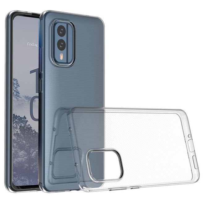 Nokia X30 5G Hülle - Softcase TPU Series - transparent