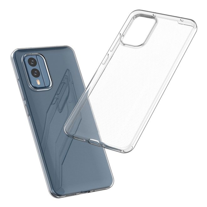 Nokia X30 5G Hülle - Softcase TPU Series - transparent