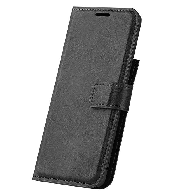 Oppo Reno8 Pro 5G / Reno8 Pro+ 5G Handy Hülle - Classic II Leder Bookcover Series - schwarz