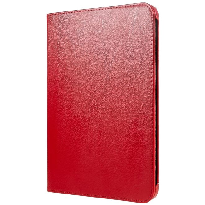 iPad 2025 (11. Gen) / iPad 2022 (10. Gen) Hülle - 360° rotierbares Case aus Leder - rot