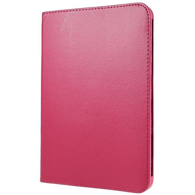 iPad 2025 (11. Gen) / iPad 2022 (10. Gen) Hülle - 360° rotierbares Case aus Leder - rosa