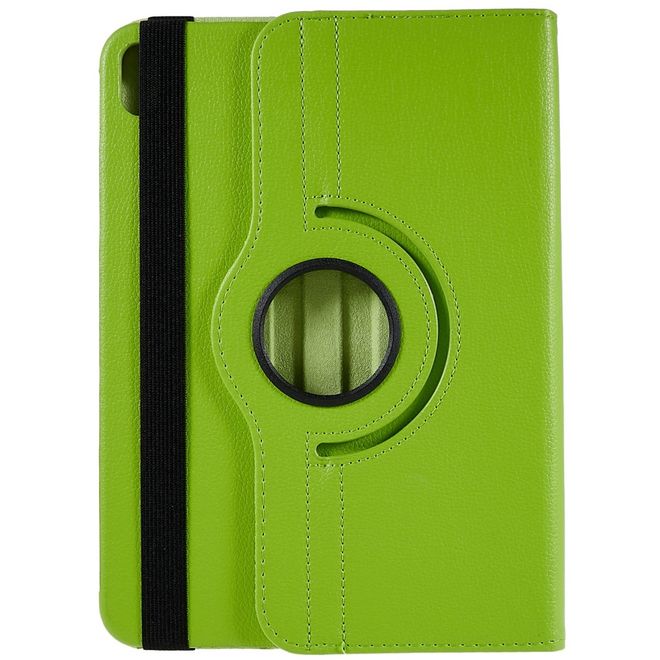 iPad 2025 (11. Gen) / iPad 2022 (10. Gen) Hülle - 360° rotierbares Case aus Leder - grün