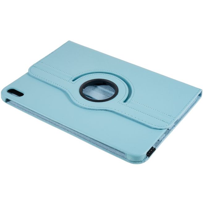 iPad 2025 (11. Gen) / iPad 2022 (10. Gen) Hülle - 360° rotierbares Case aus Leder - hellblau
