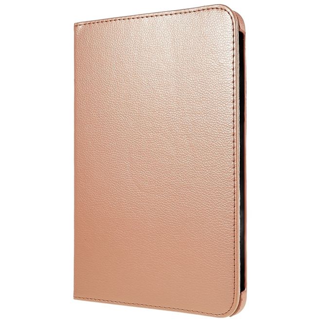 Étui pour iPad 2025 (11e génération) / iPad 2022 (10e génération) - Étui en cuir rotatif à 360° - Or rose