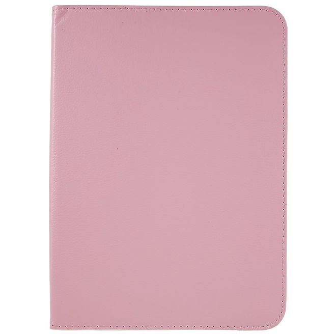 iPad 2025 (11. Gen) / iPad 2022 (10. Gen) Hülle - 360° rotierbares Case aus Leder - pink