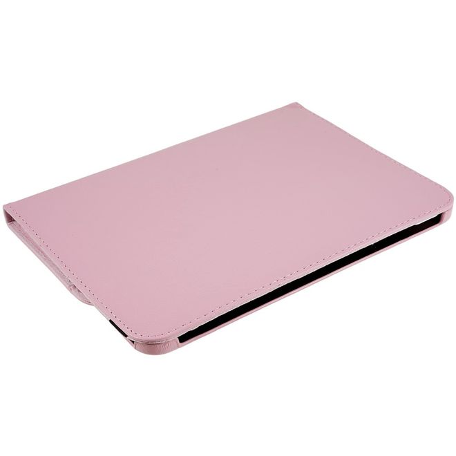 iPad 2025 (11. Gen) / iPad 2022 (10. Gen) Hülle - 360° rotierbares Case aus Leder - pink