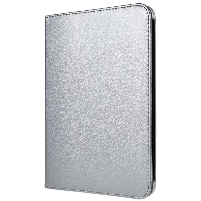 iPad 2025 (11. Gen) / iPad 2022 (10. Gen) Hülle - 360° rotierbares Case aus Leder - grau