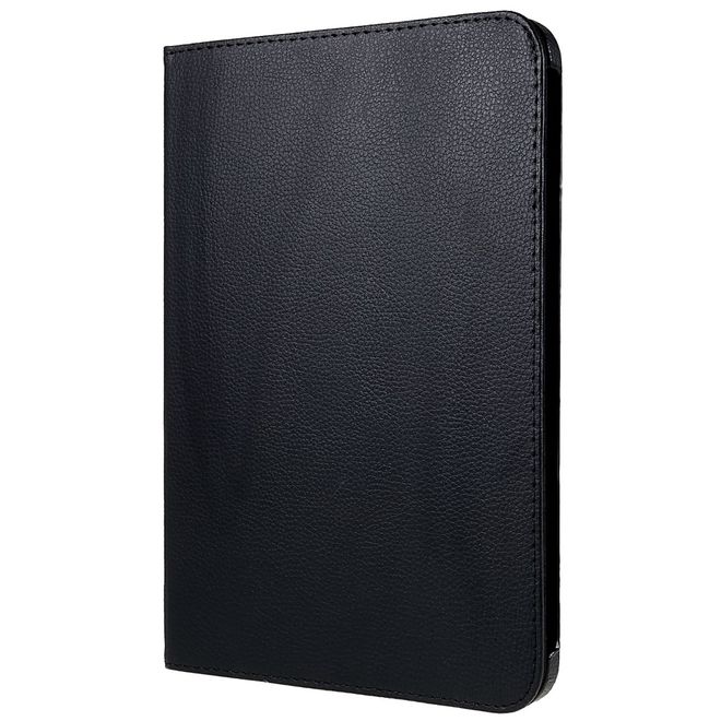 iPad 2025 (11. Gen) / iPad 2022 (10. Gen) Hülle - 360° rotierbares Case aus Leder - schwarz
