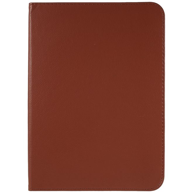 iPad 2025 (11. Gen) / iPad 2022 (10. Gen) Hülle - 360° rotierbares Case aus Leder - braun