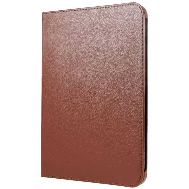 iPad 2025 (11. Gen) / iPad 2022 (10. Gen) Hülle - 360° rotierbares Case aus Leder - braun
