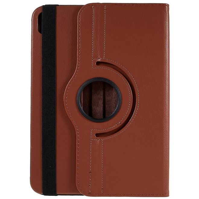 iPad 2025 (11. Gen) / iPad 2022 (10. Gen) Hülle - 360° rotierbares Case aus Leder - braun