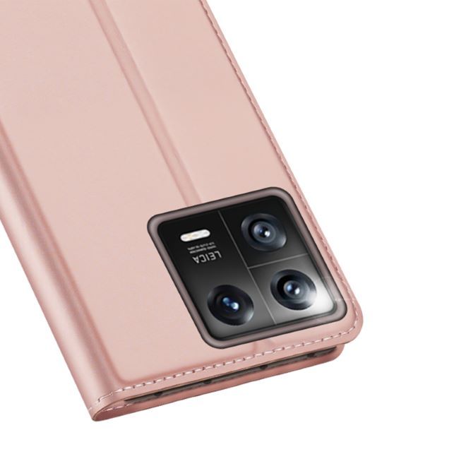Dux Ducis - Xiaomi 13 Hülle  - Handy Bookcover - Skin Pro Series - rosa