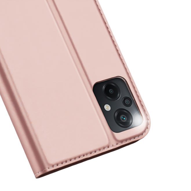 Dux Ducis - Xiaomi Poco M5 Hülle  - Handy Bookcover - Skin Pro Series - rosa
