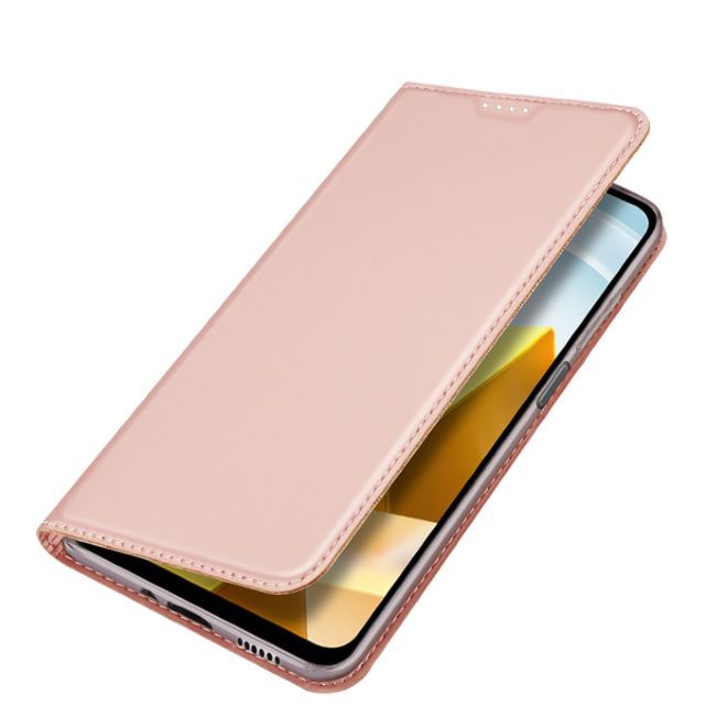 Dux Ducis - Xiaomi Poco M5 Hülle  - Handy Bookcover - Skin Pro Series - rosa