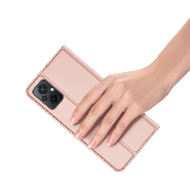 Dux Ducis - Xiaomi Poco M5 Hülle  - Handy Bookcover - Skin Pro Series - rosa