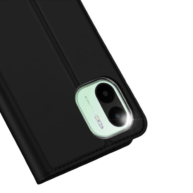 Dux Ducis - Xiaomi Redmi A1 / Redmi A2 Hülle  - Handy Bookcover - Skin Pro Series - schwarz
