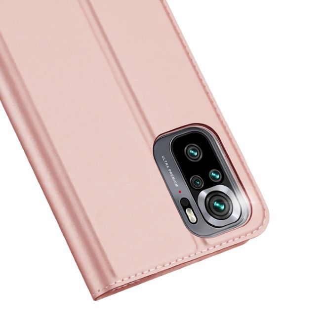 Dux Ducis - Xiaomi Poco M5s 4G / Redmi Note 10 4G / Redmi Note 10S 4G Hülle  - Handy Bookcover - Skin Pro Series - rosa