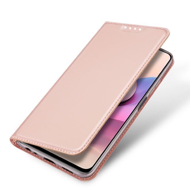 Dux Ducis - Xiaomi Poco M5s 4G / Redmi Note 10 4G / Redmi Note 10S 4G Hülle  - Handy Bookcover - Skin Pro Series - rosa