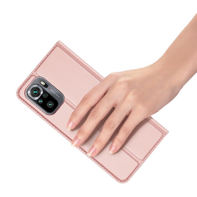 Dux Ducis - Xiaomi Poco M5s 4G / Redmi Note 10 4G / Redmi Note 10S 4G Hülle  - Handy Bookcover - Skin Pro Series - rosa