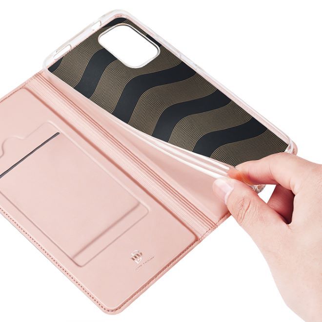Dux Ducis - Xiaomi Poco M5s 4G / Redmi Note 10 4G / Redmi Note 10S 4G Hülle  - Handy Bookcover - Skin Pro Series - rosa