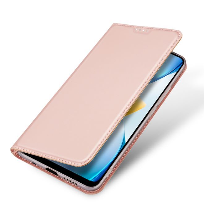 Dux Ducis - Xiaomi Poco C40 Hülle  - Handy Bookcover - Skin Pro Series - rosa