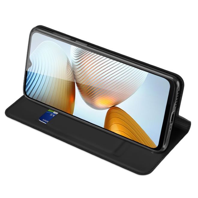 Dux Ducis - Xiaomi Poco M4 5G Hülle  - Handy Bookcover - Skin Pro Series - schwarz