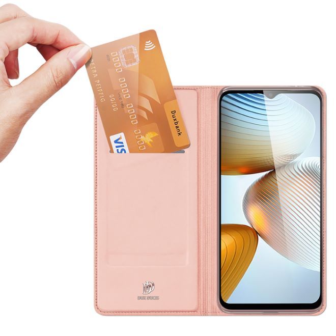 Dux Ducis - Xiaomi Poco M4 5G Hülle  - Handy Bookcover - Skin Pro Series - rosa
