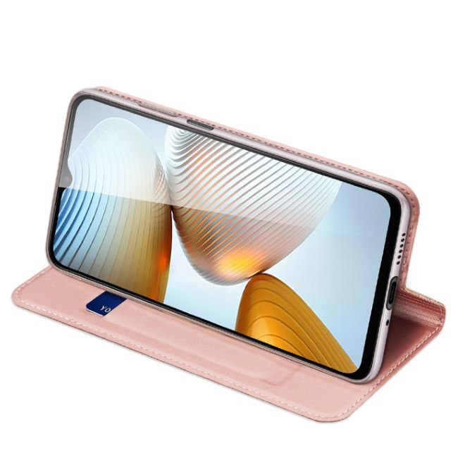 Dux Ducis - Xiaomi Poco M4 5G Hülle  - Handy Bookcover - Skin Pro Series - rosa