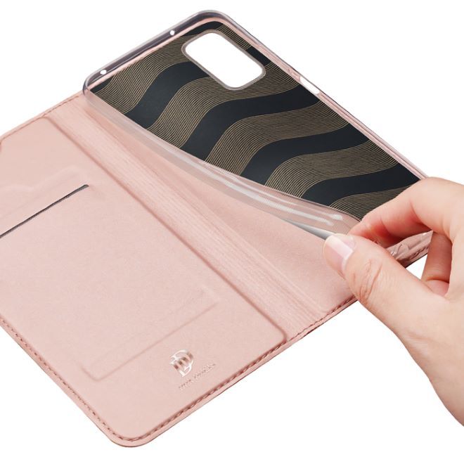 Dux Ducis - Xiaomi Poco M4 5G Hülle  - Handy Bookcover - Skin Pro Series - rosa