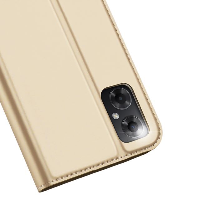 Dux Ducis - Xiaomi Poco M4 5G Hülle  - Handy Bookcover - Skin Pro Series - gold