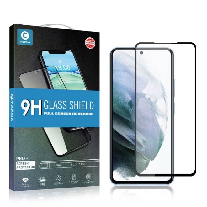 Samsung Galaxy S23+ 2.5D Full Cover - Full Glue Displayschutz (0.33 mm) - schwarz