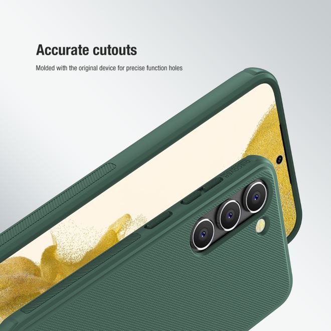 Nillkin - Samsung Galaxy S23+ Hülle - Kunststoff Case - Super Frosted Shield Pro Series - rot