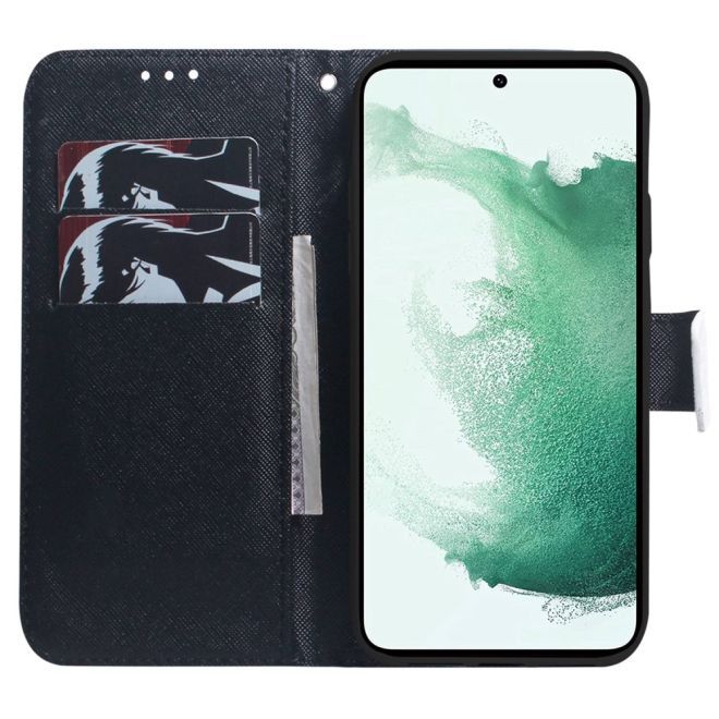 Samsung Galaxy A14 5G / 4G Handy Hülle - Leder Bookcover Image Series - Panda