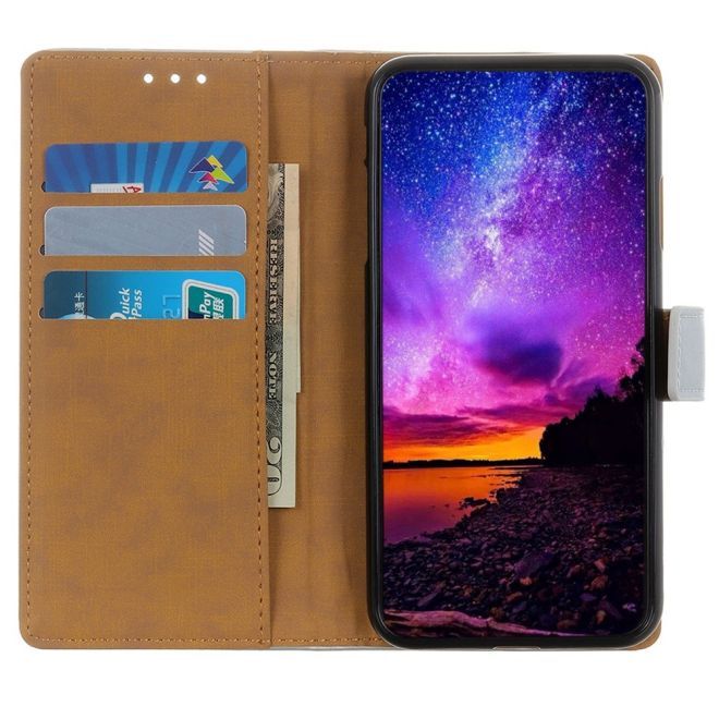 Samsung Galaxy A14 5G / 4G Handy Hülle - Classic II Leder Bookcover Series - silber