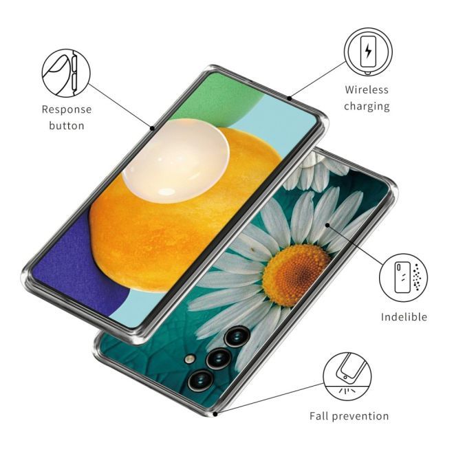 Samsung Galaxy A14 5G / 4G Handyhülle - Softcase Image TPU Series - Gänseblümchen