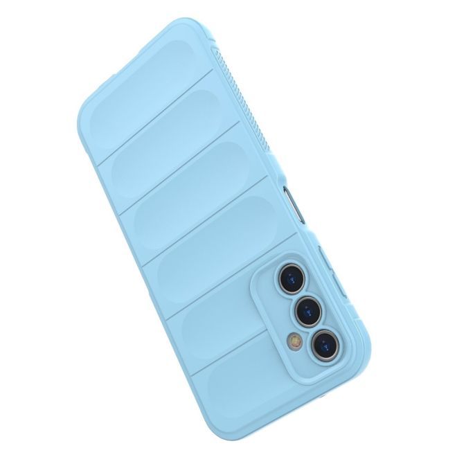 Samsung Galaxy A14 5G / 4G Hülle - Softcase TPU Rugged Series - hellblau