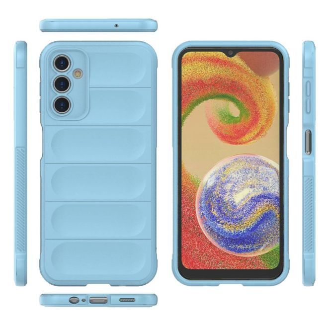 Samsung Galaxy A14 5G / 4G Hülle - Softcase TPU Rugged Series - hellblau