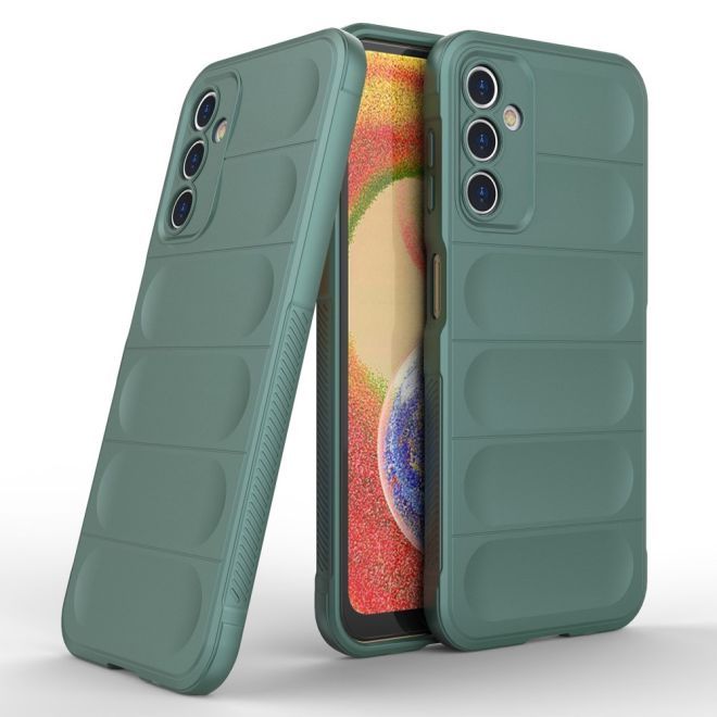 Samsung Galaxy A14 5G / 4G Hülle - Softcase TPU Rugged Series - grün