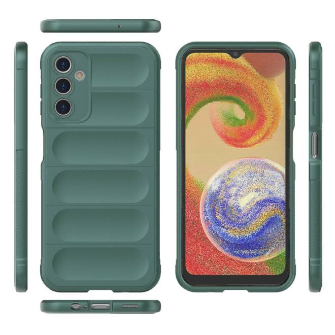 Samsung Galaxy A14 5G / 4G Hülle - Softcase TPU Rugged Series - grün