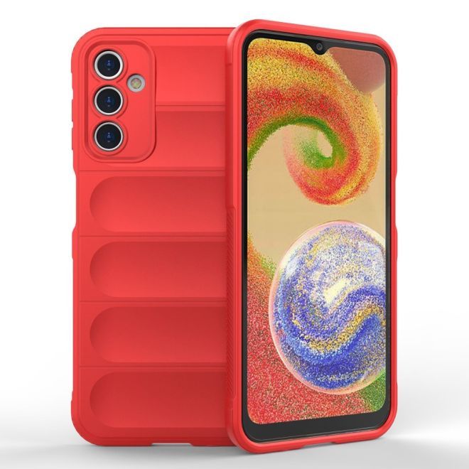 Samsung Galaxy A14 5G / 4G Hülle - Softcase TPU Rugged Series - rot