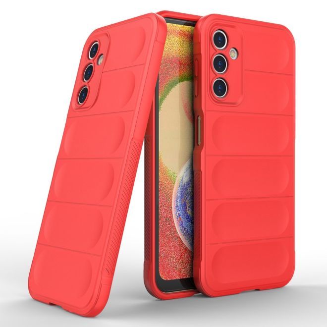 Samsung Galaxy A14 5G / 4G Hülle - Softcase TPU Rugged Series - rot
