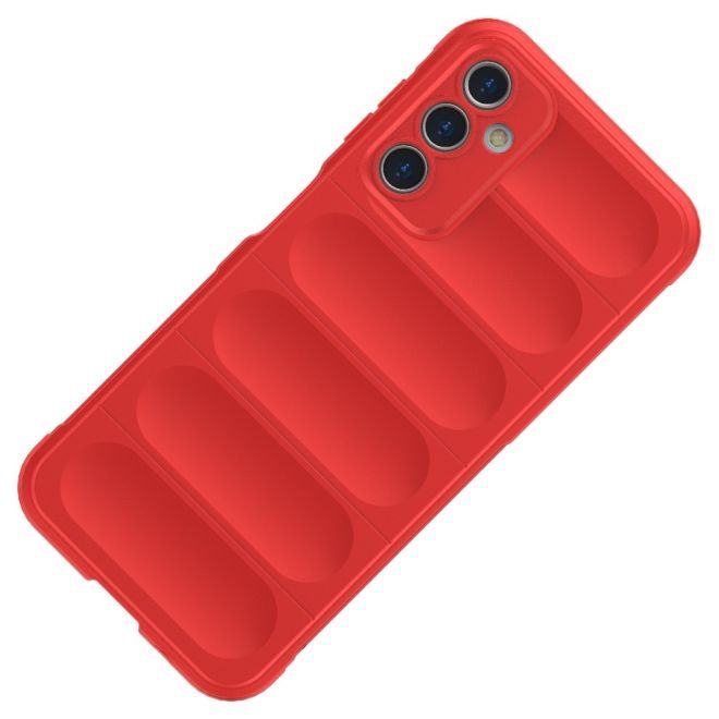 Samsung Galaxy A14 5G / 4G Hülle - Softcase TPU Rugged Series - rot