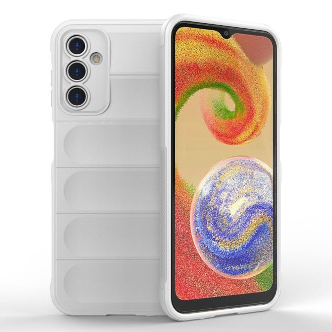 Samsung Galaxy A14 5G / 4G Hülle - Softcase TPU Rugged Series - weiss