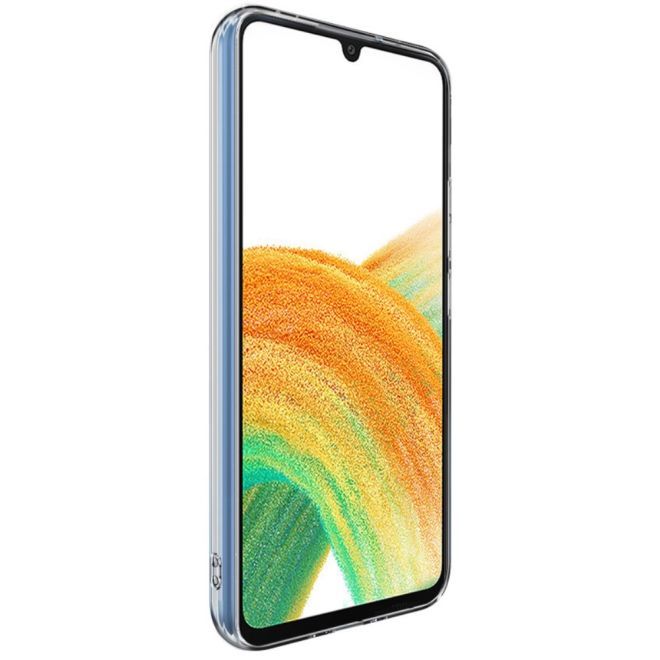 Imak - Samsung Galaxy A34 5G Hülle - Softcase aus TPU - UX-5 Series - transparent