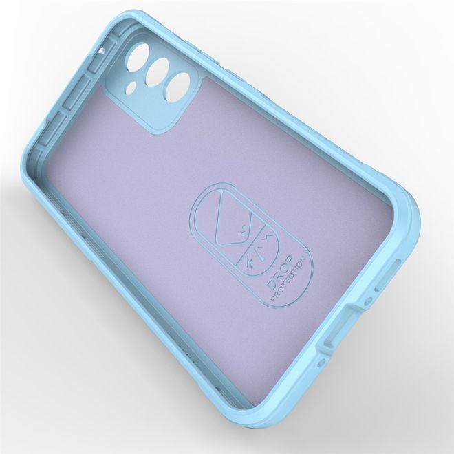 Samsung Galaxy A34 5G Hülle - Softcase TPU Rugged Series - hellblau