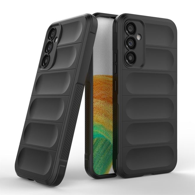 Samsung Galaxy A34 5G Hülle - Softcase TPU Rugged Series - schwarz