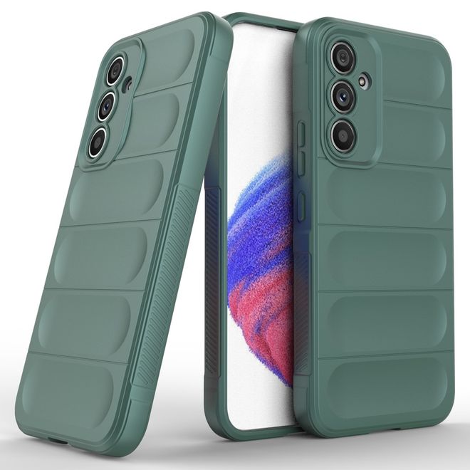 Samsung Galaxy A54 5G Hülle - Softcase TPU Rugged Series - grün